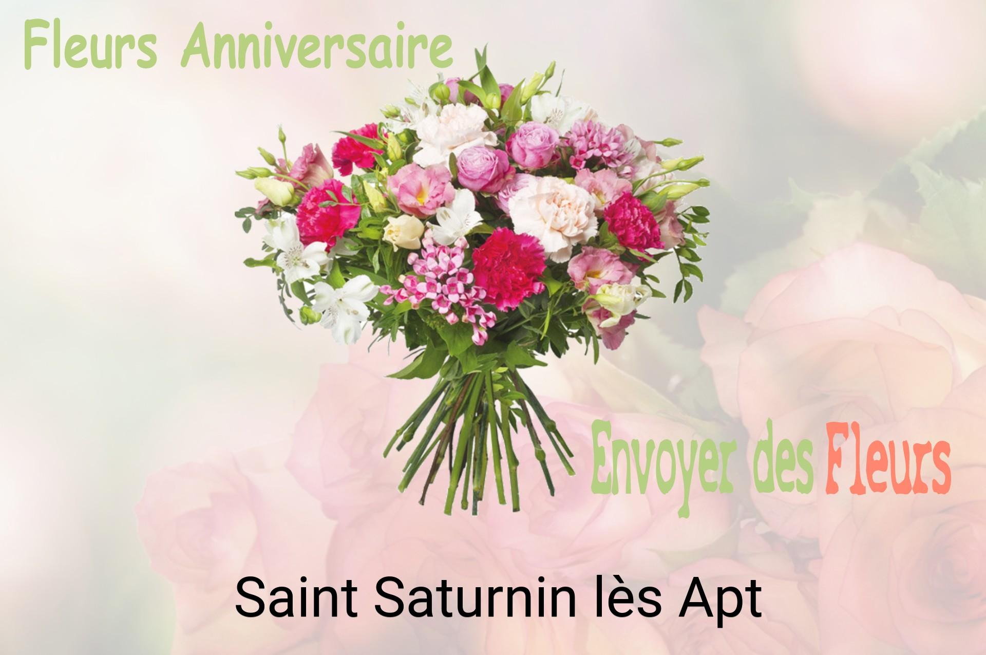 Bouquet de fleurs d’anniversaire livré à Saint-Saturnin-lès-Apt